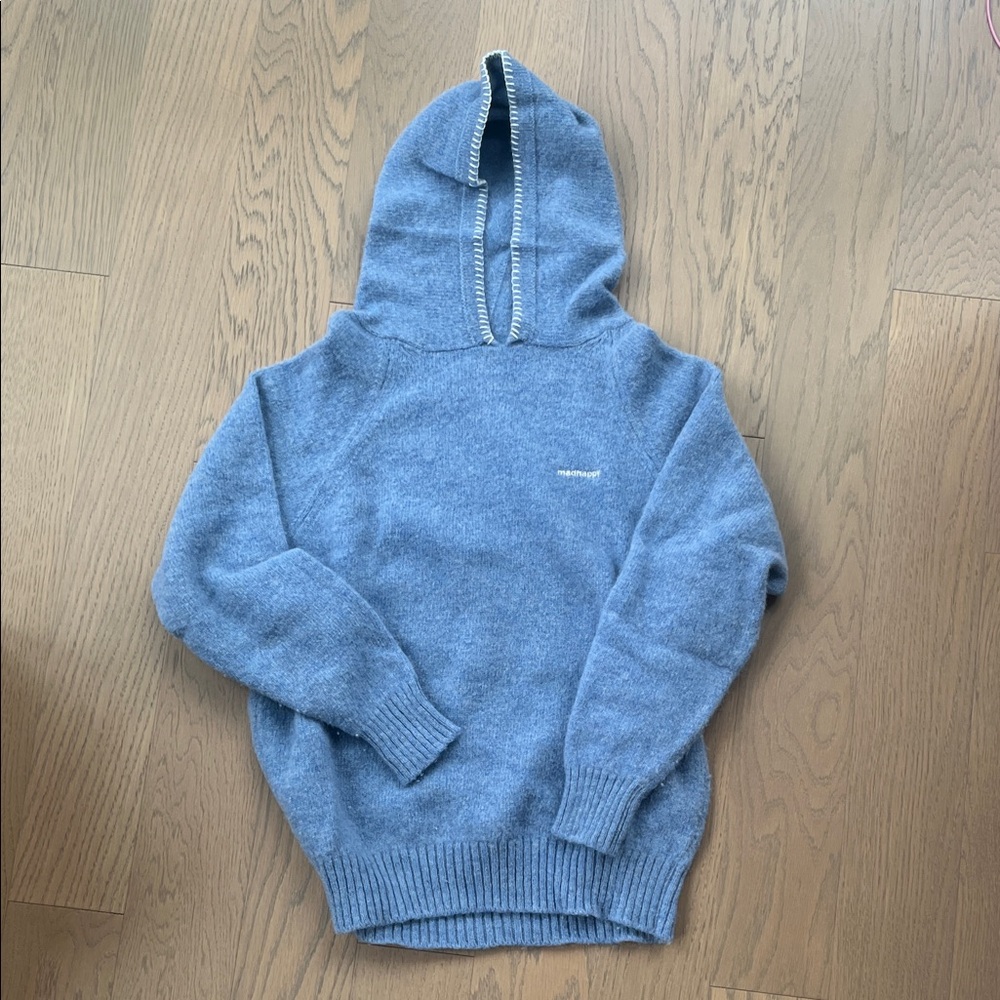 Madhappy Blue Hooded Sweater